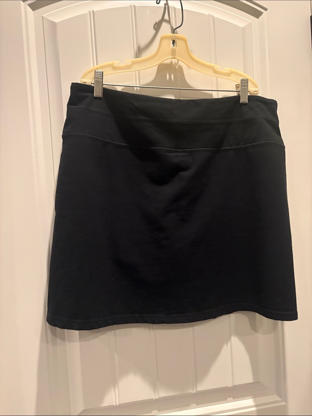 intro. Black A-Line Skirt